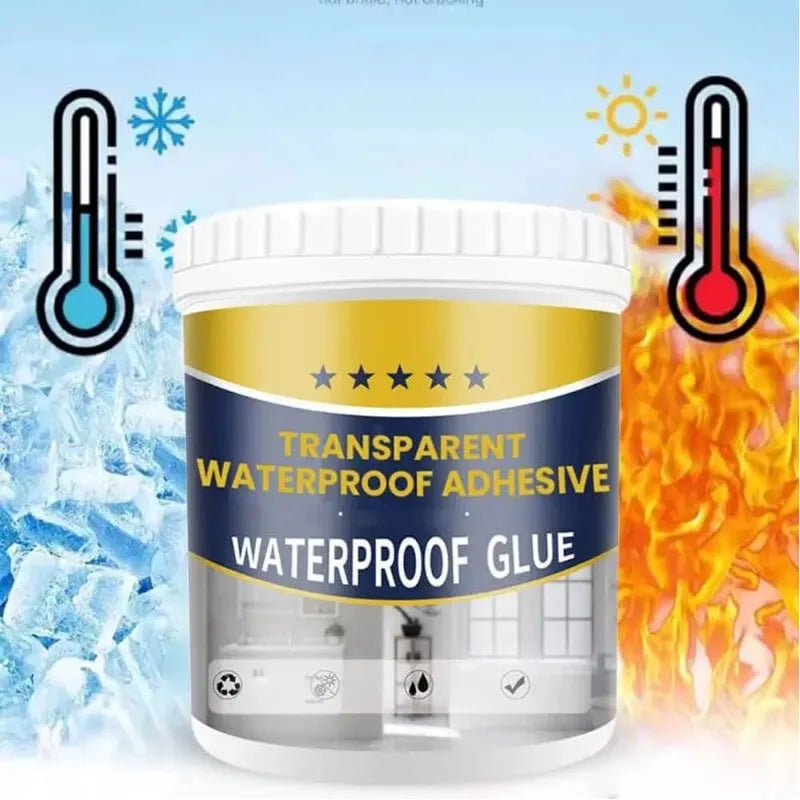 Transparent Waterproof Sealant Coating – Clear Repair Kit