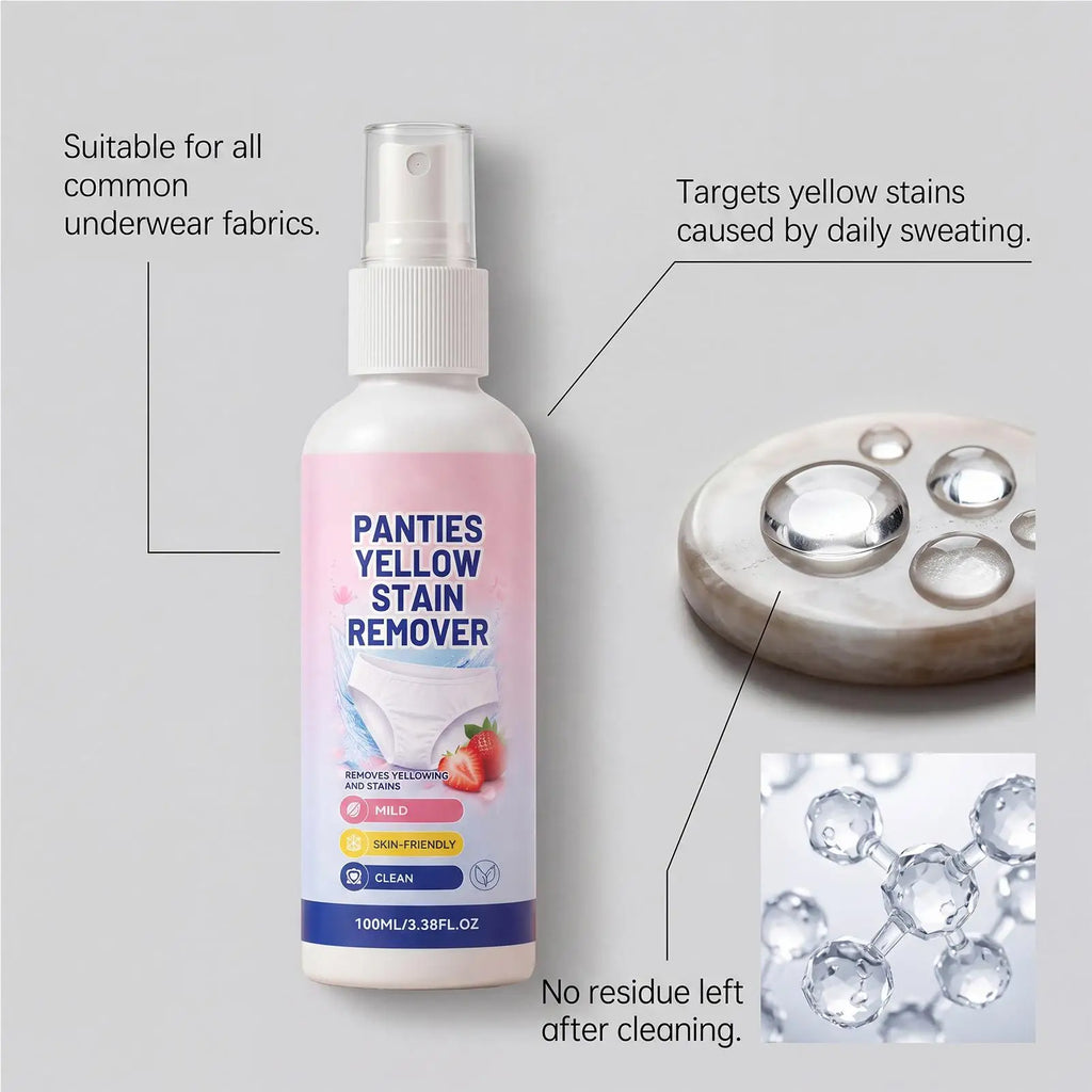 Underwear Stain Remover Spray Blood Secretion Yellow Spot Cleaner