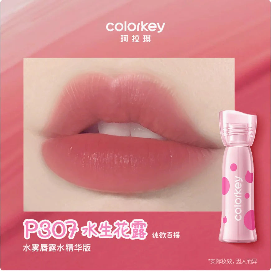 COLORKEY POKKY MAO SOFT MATTE WATER TINT 2.5g Lipgloss Waterproof Non-stick 1.8g Lip Makeup Authentic Original Cosmetics Zpaxo P307