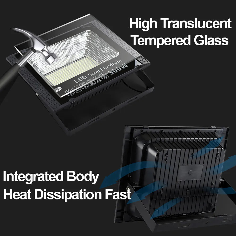 Solar Flood Lights Outside Waterproof Split LED Wall Street Lamp Zpaxo