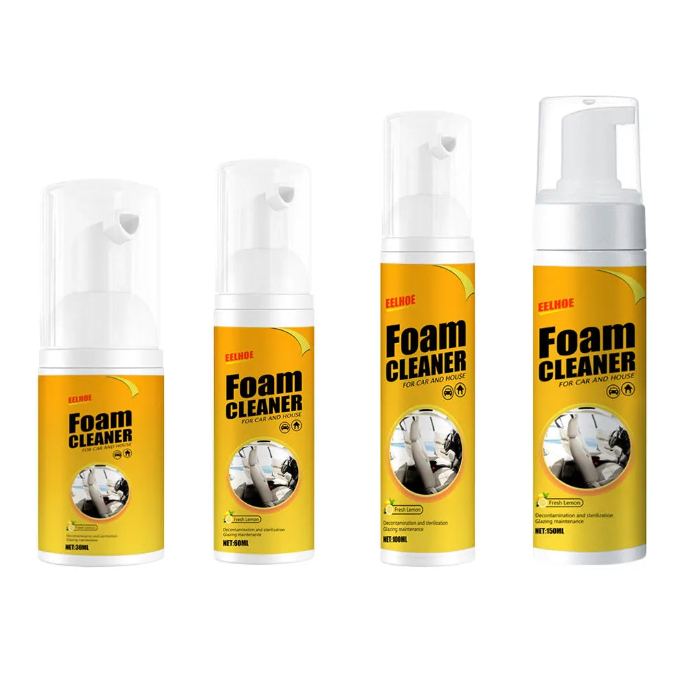 30 60 100 Foam Cleaner Car Interior Stain Removal Cleaning Leather
