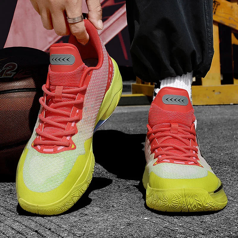 Men's Basketball Shoes Breathable Cushioning Non-slip Wearable Runing