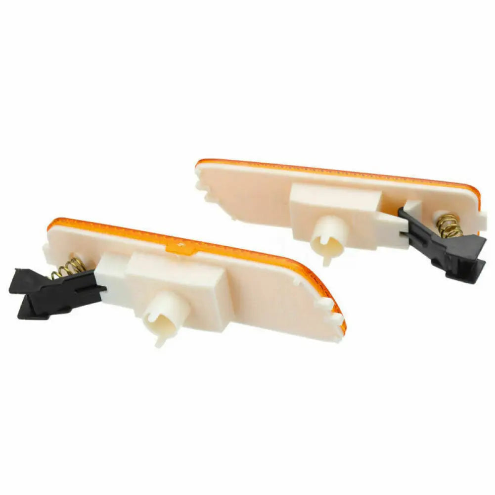 1 Pair Car Front Bumper Side Marker Lights Indicators Left Right Turn