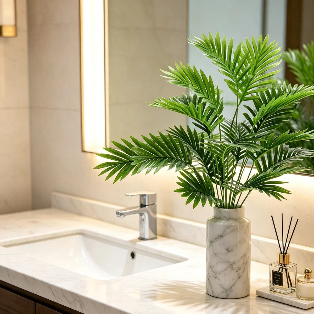 30-Inch Artificial Areca Palm Tree – Indoor & Outdoor Decor