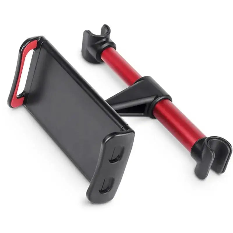 Telescopic Car Rear Pillow Mobile Phone Holder Tablet Rotating Car Seat Rear Stand Headrest Brac Ket For Phone Tablet 4-11 Inch Zpaxo Red Buckle