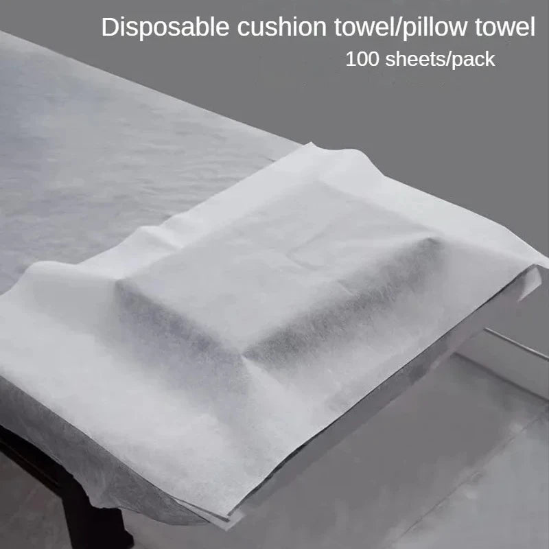 5-Star Hotel Disposable Pillowcase Non-woven Fabric Luxe Cover Soft