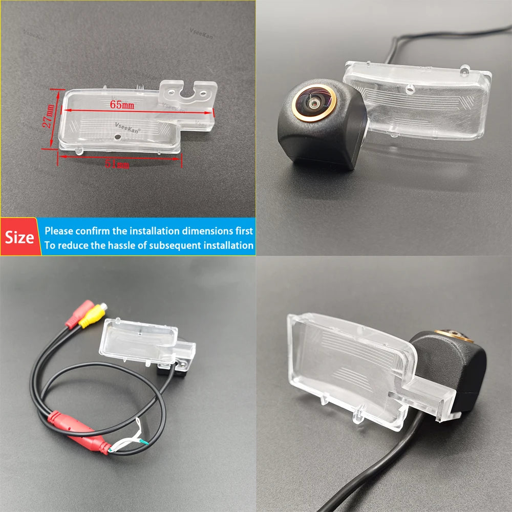 170 Degree AHD 1080P CVBS Car Camera Toyota Agya Wigo Daihatsu Ayla