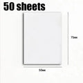 Transparent Sticky Notes – Clear Memo Pads 50 & 250 Sheets