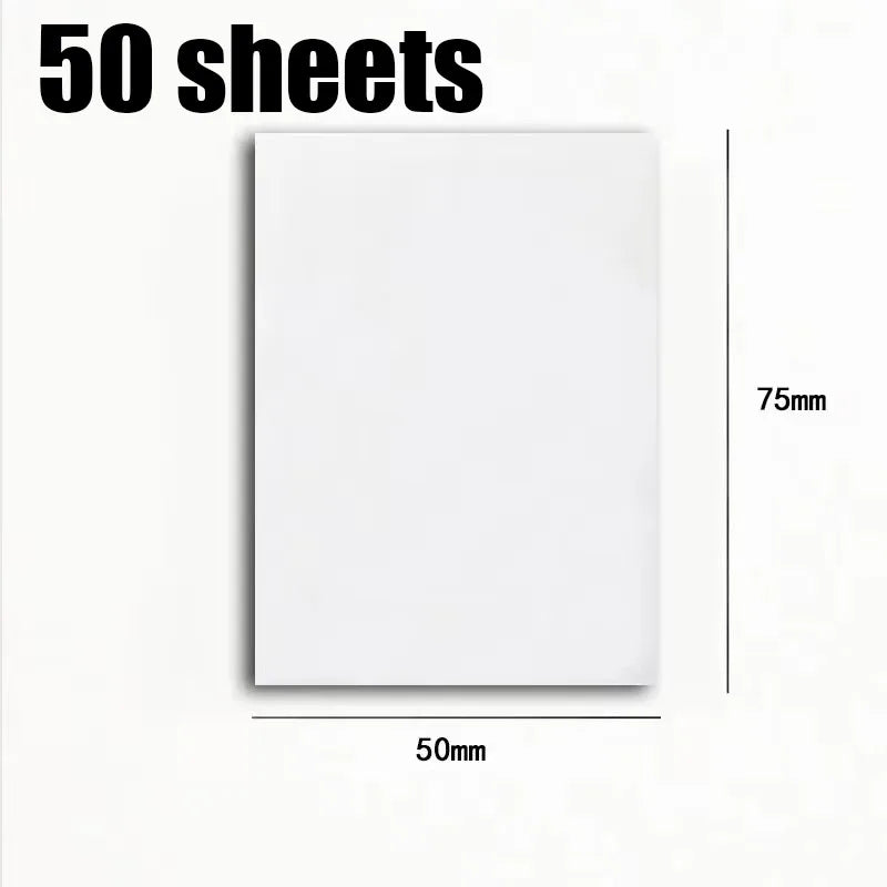Transparent Sticky Notes – Clear Memo Pads 50 & 250 Sheets