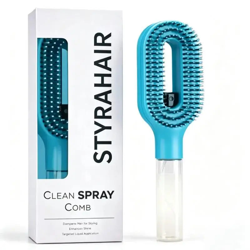 1 Spray Massage Comb Anti Static Scalp Massager Essential Oil Water Zpaxo A2