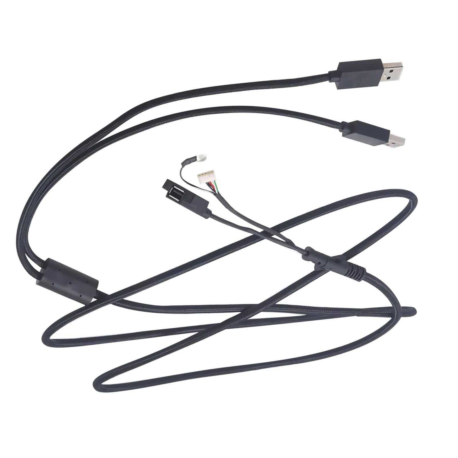 1 8m USB Cable Power Line Keyboard Braided Wire Logitech G413 G512