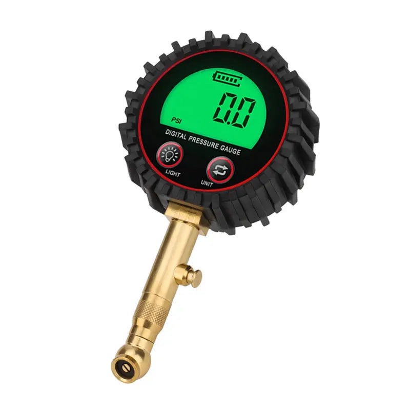 Digital Tire Pressure Gauge 3–255 PSI | LCD Backlight