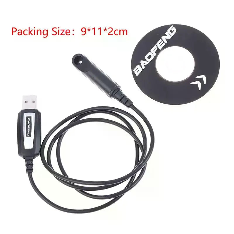 PVC USB Programming Cable Type-c BF-9700 A58 UV9R Waterproof Machine Zpaxo