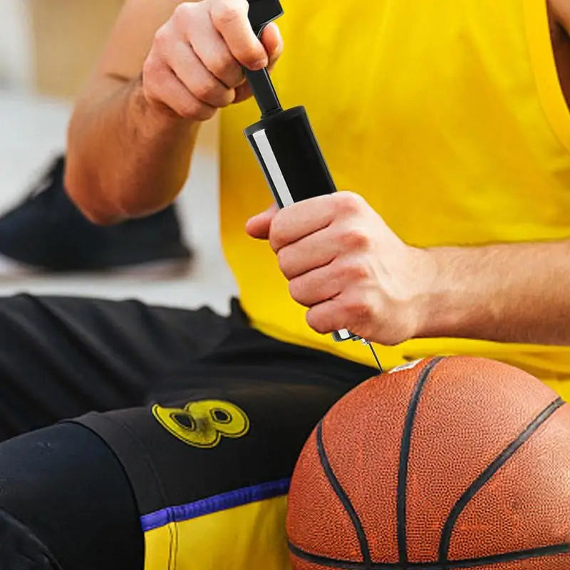 Basketball Pump Handheld Sports Ball Needle Inflator Tire Soccer