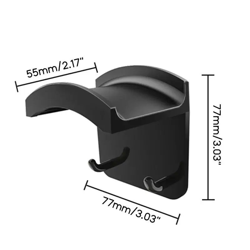 652F Headphone Hanger Holder Wall Mount Earphone Rack for Gaming Headphones Earphones Zpaxo