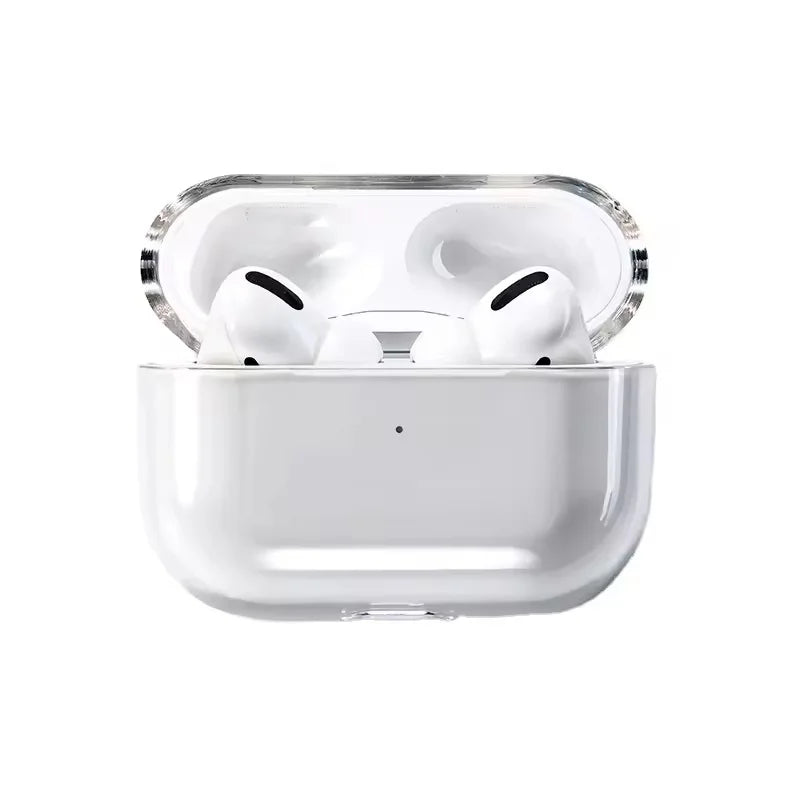 Transparent Earphone Case For AirPods 1/2/3/ Pro 1 2 Clear Hard Protective Cover With Keychain Clear Headphone Accessories Kit Zpaxo