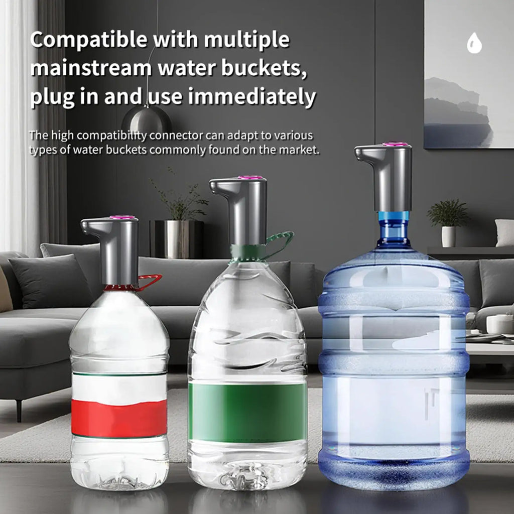 Portable Water Dispenser Pump USB Rechargeable Automatic Electric