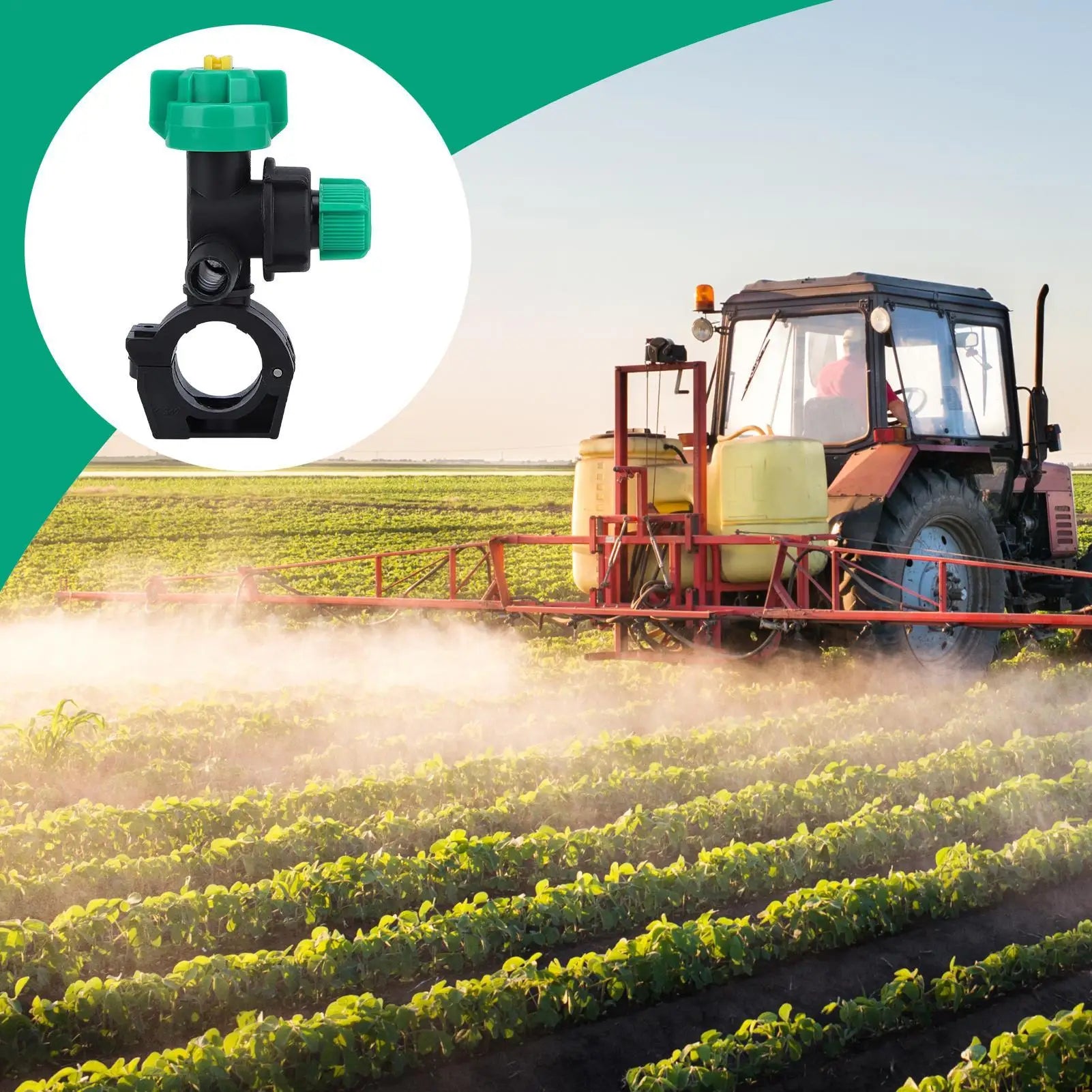Misting Nozzles Fan Shaped Agricultural Spray External Thread Mist