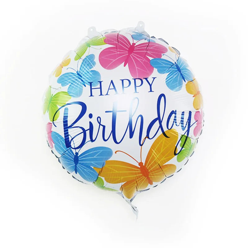 Large Butterfly Aluminum Foil Balloons Helium Air Globos Birthday