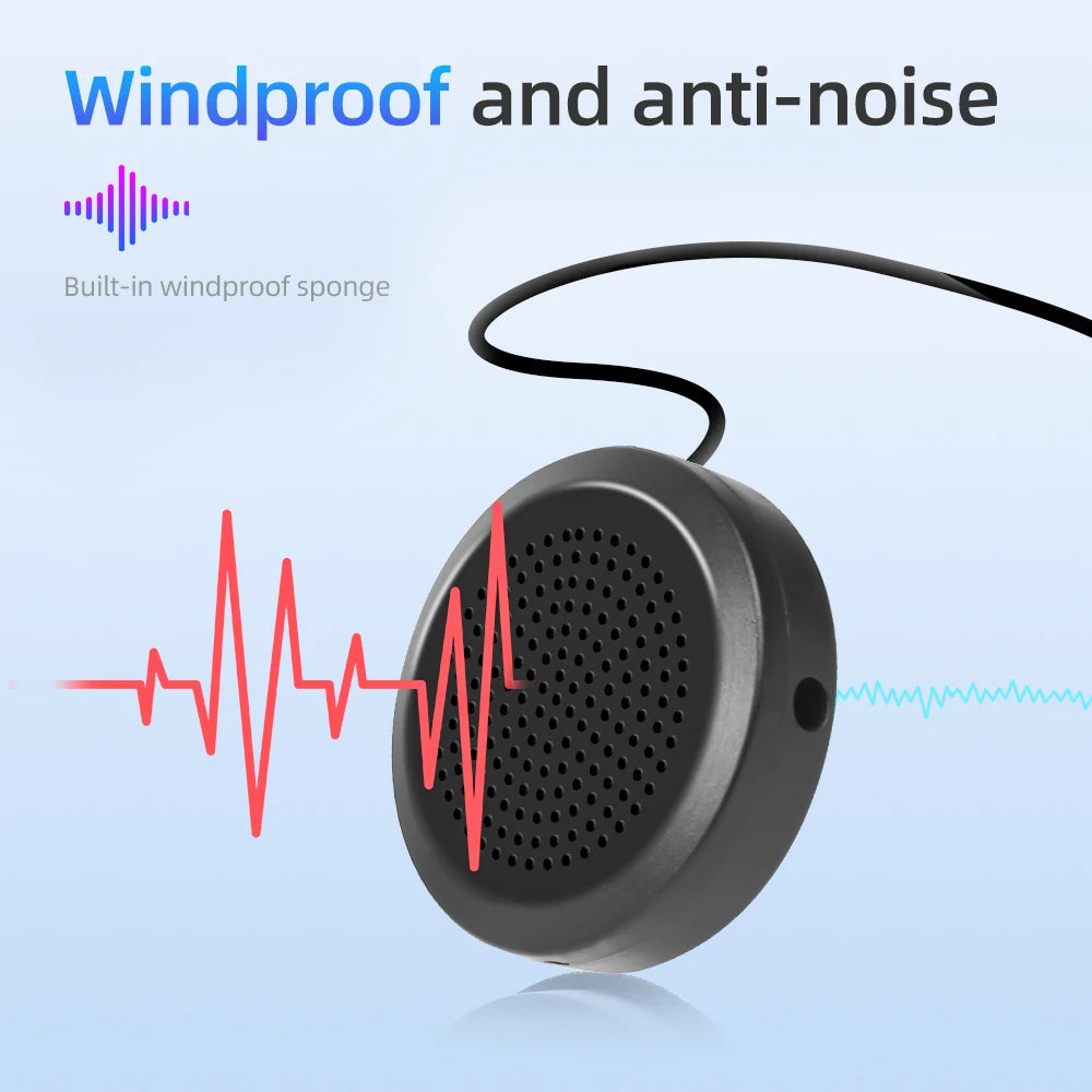 Motorcycle Bluetooth 5 3 Stereo Headset Moto Universal Helmet