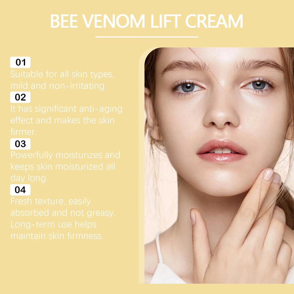 Hoygi Bee Venom Face Cream Anti-Wrinkle Firming Moisturizer 50ml Anti-Wrinkle Face Cream Zpaxo