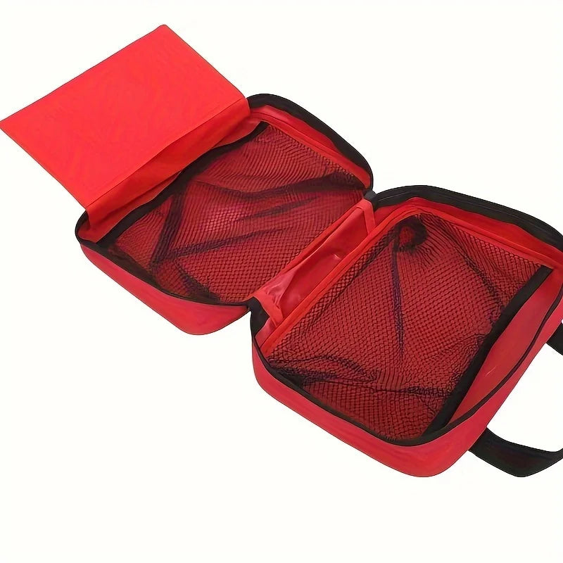 First Aid Kit Emergency Survival Bag Handbag Durable Trauma Bag Compact Rescue Tote Bag Portable Medicine Storage Bag Zpaxo