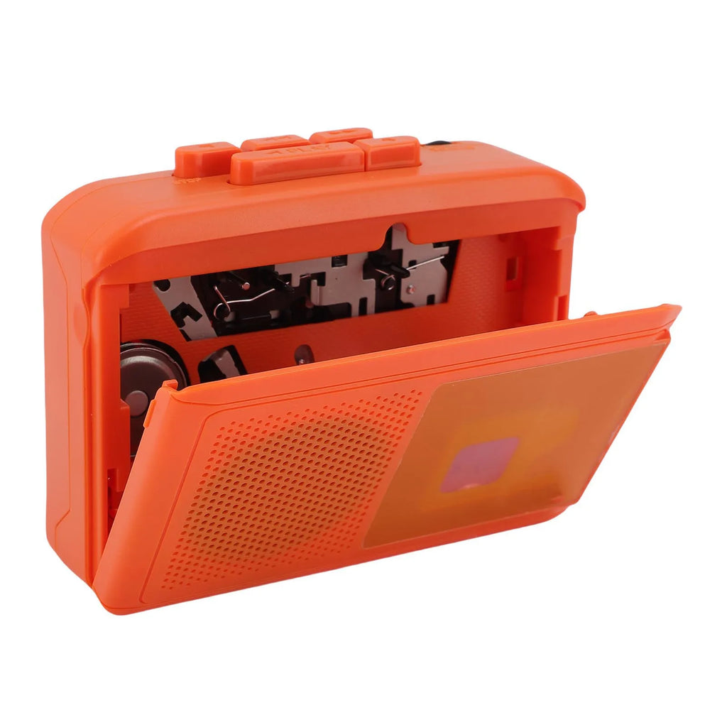 Portable Cassette Player Recorder Multifunctional Tape Player 3.5mm Jack Cassette Tape Player for Study Work Life Zpaxo