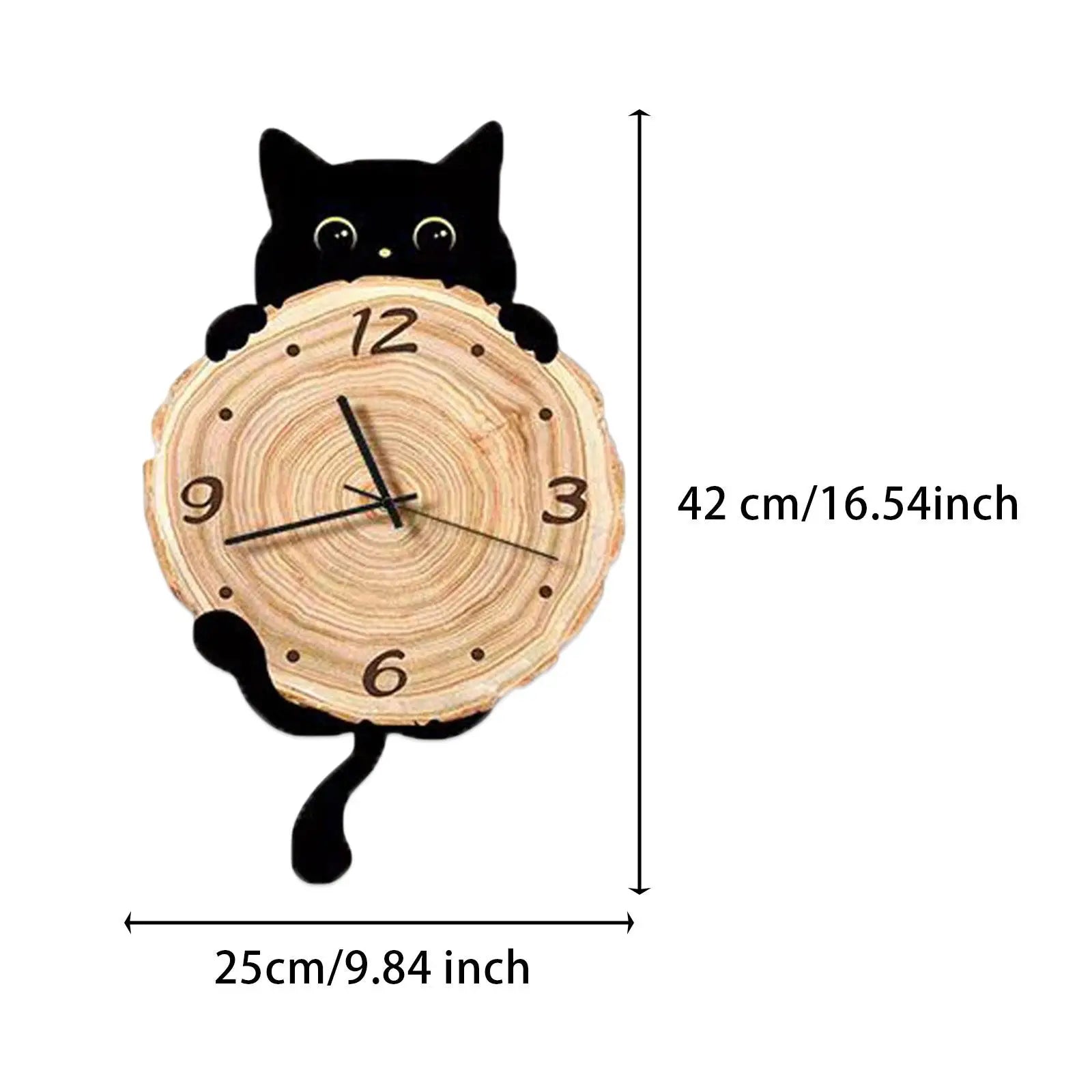Hanging Clock for Wall Decoration, Gifts for Office, Kids Room, Bedroom Zpaxo