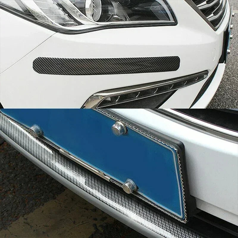 Carbon Fiber Car Door Sill Protector Anti-Scratch Guard Strip