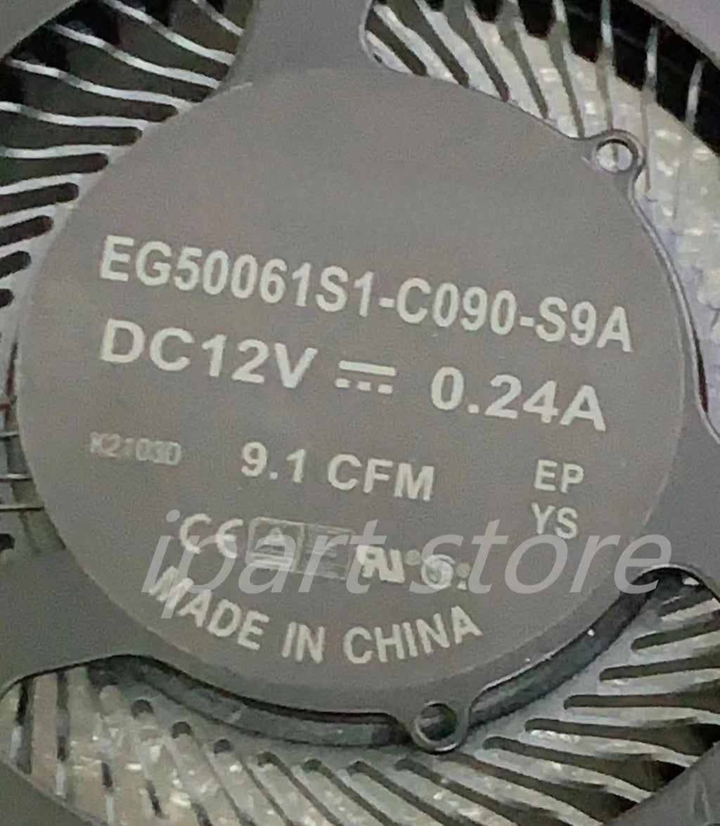 Dell Alienware X17 R1 R2 2021Year Cooling Fan 0W7KC4 CN-0W7KC4