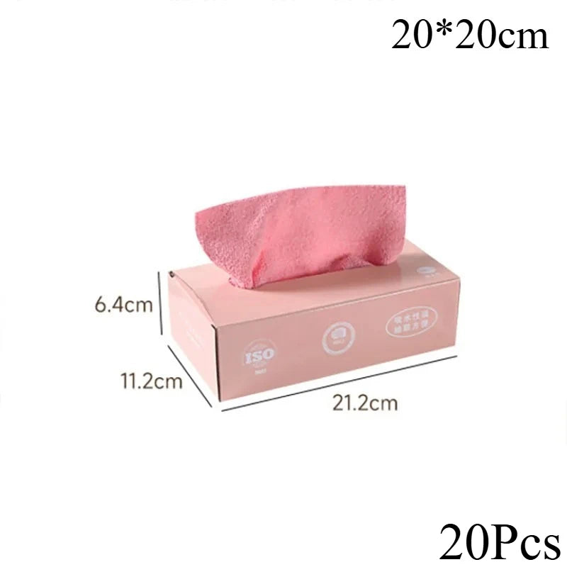 Microfiber Pull Out Disposable Kitchen Towels Absorbent Cleaning