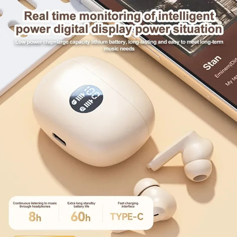 TWS Wireless Bluetooth Earphone Headphone LED Digital Display Ear