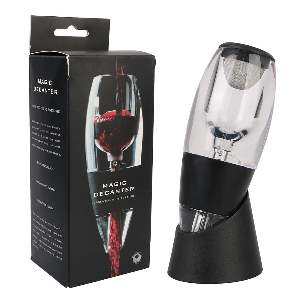 Professional Red Wine Whisky Aerator Dispenser Quick Sobering