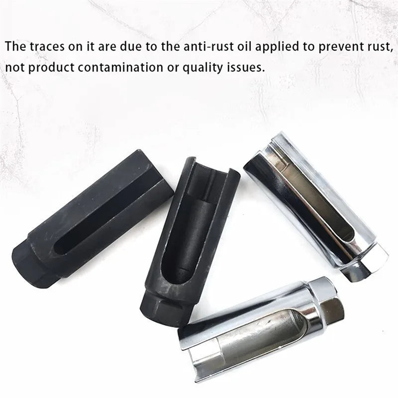 1pc Universal 22mm 1/2'' Drive Car Oxygen Lambda Sensor Socket Wrench Removal Installation Tool Professional Car Accessories Zpaxo