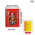 Portable Protective Gift 2026 Tai Sui Amulet Card Horse Year Feng Shui Taisui Prayer Gold Card Bring In Wealth Health Good Luck Zpaxo A12