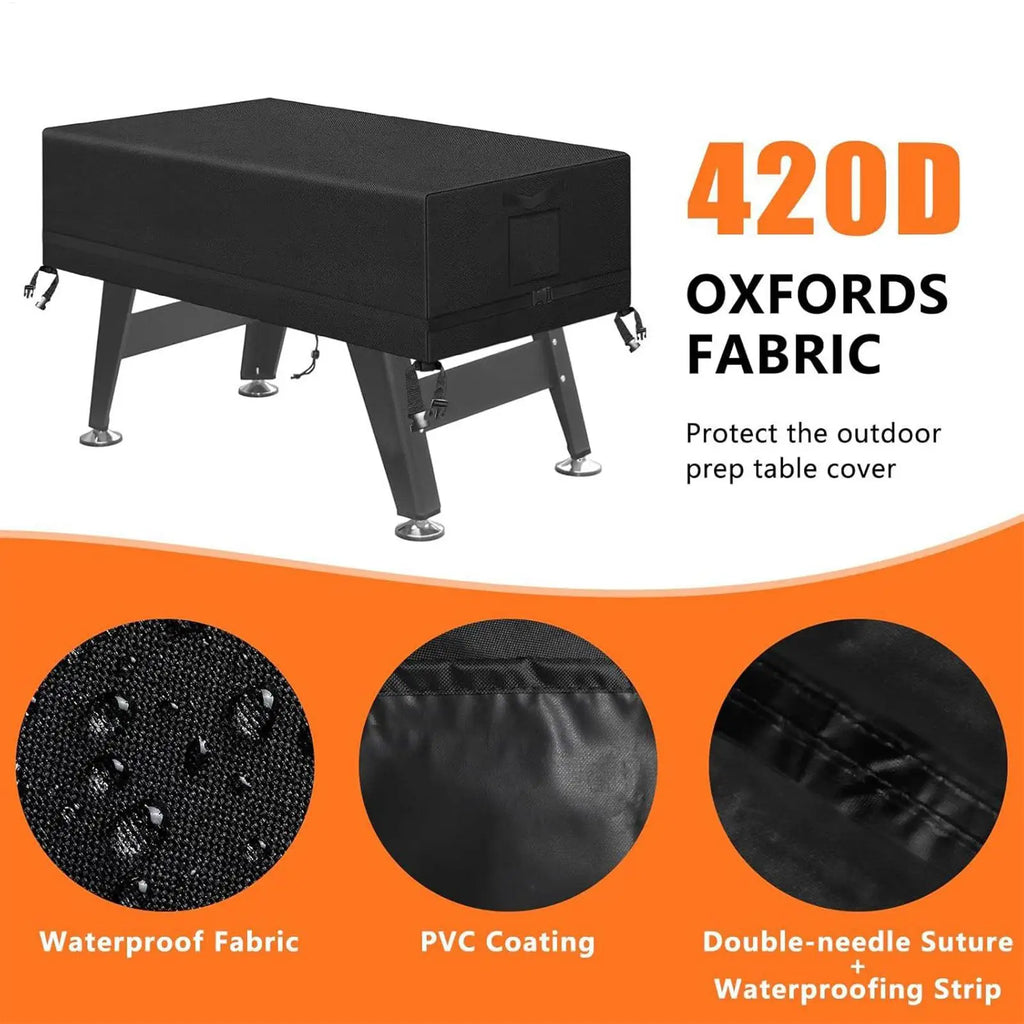 Dustproof Football Table Cover Waterproof 210D Heavy Fabric Outdoor