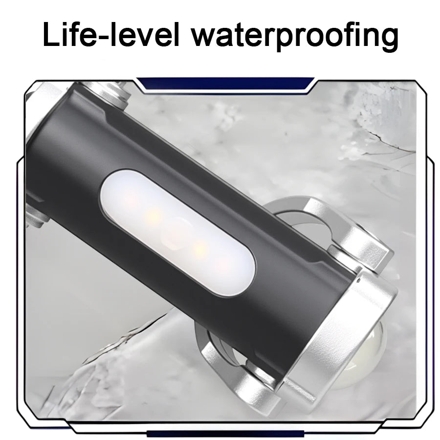 COB LED Keychain Flashlight – Rechargeable Waterproof Pocket Light