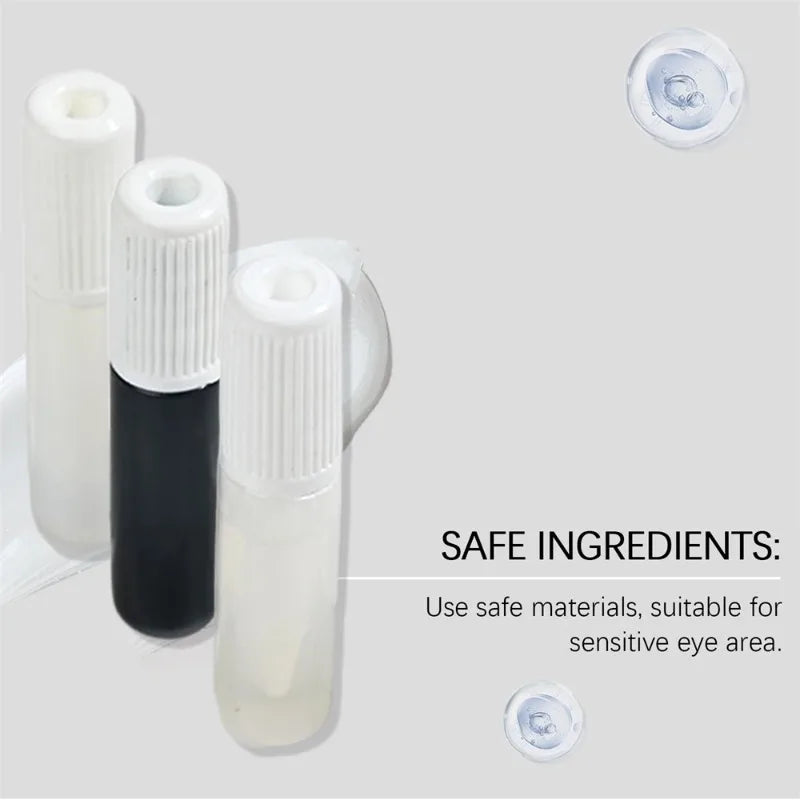 1- Clear False Eyelash Extension Glue Lasting Fast Dry Strong Lash