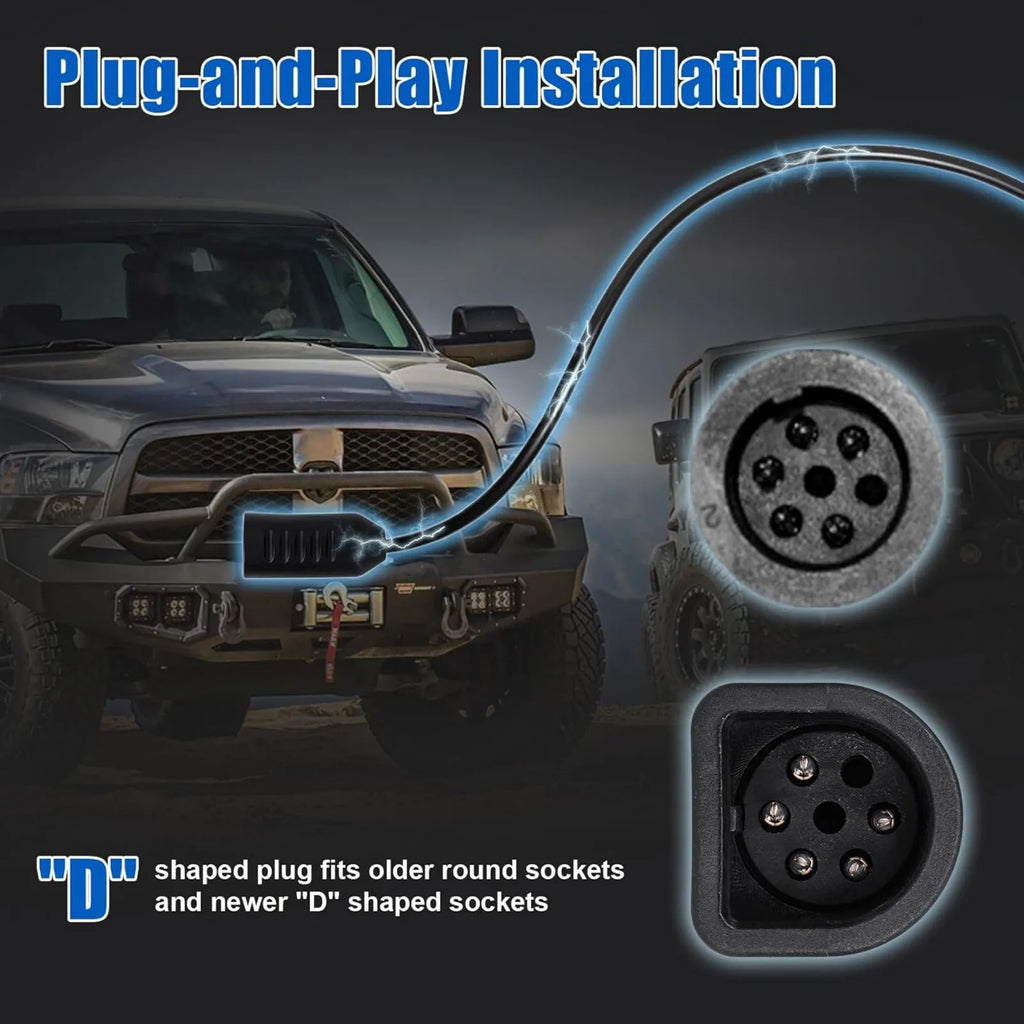 83665 Winch Remote Controller Hand Held Warn M8000 M10000 M12000