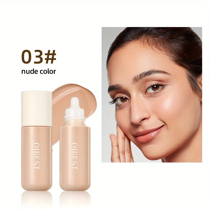 Liquid foundation is sweat-proof and not easy to take off makeup, oil control concealer Zpaxo 3