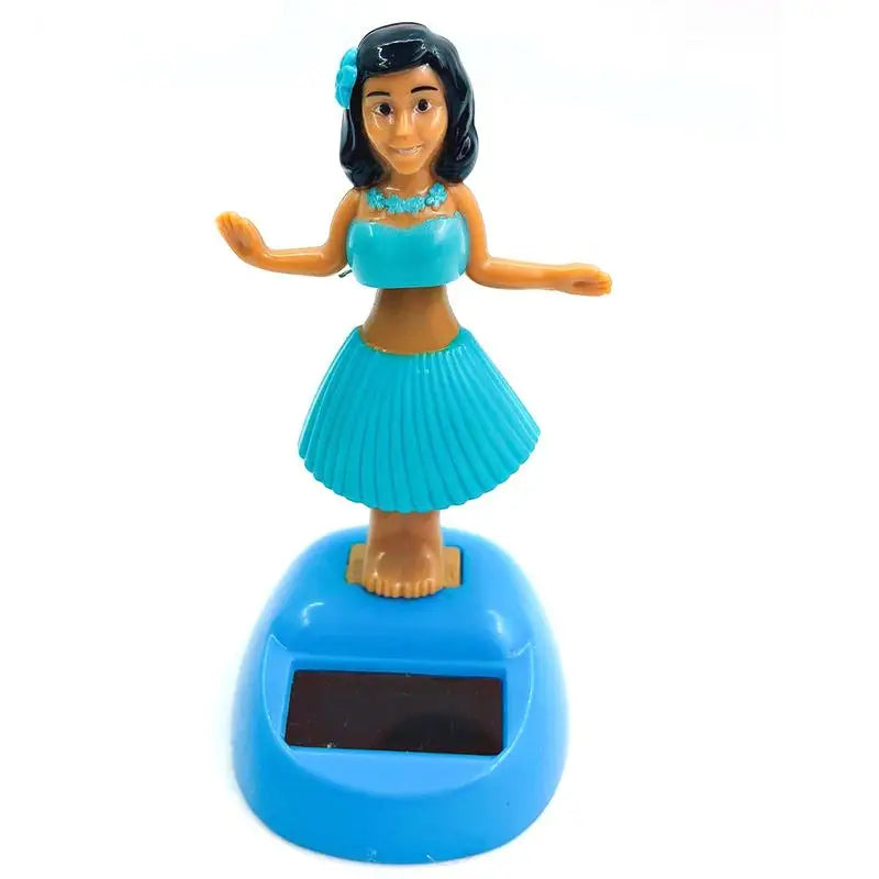 Solar Powered Dancing Toys Solar Powered Little Girl Dancer Toy Car Dashboard Decor Solar Powered Portable Solar Car Ornament Zpaxo