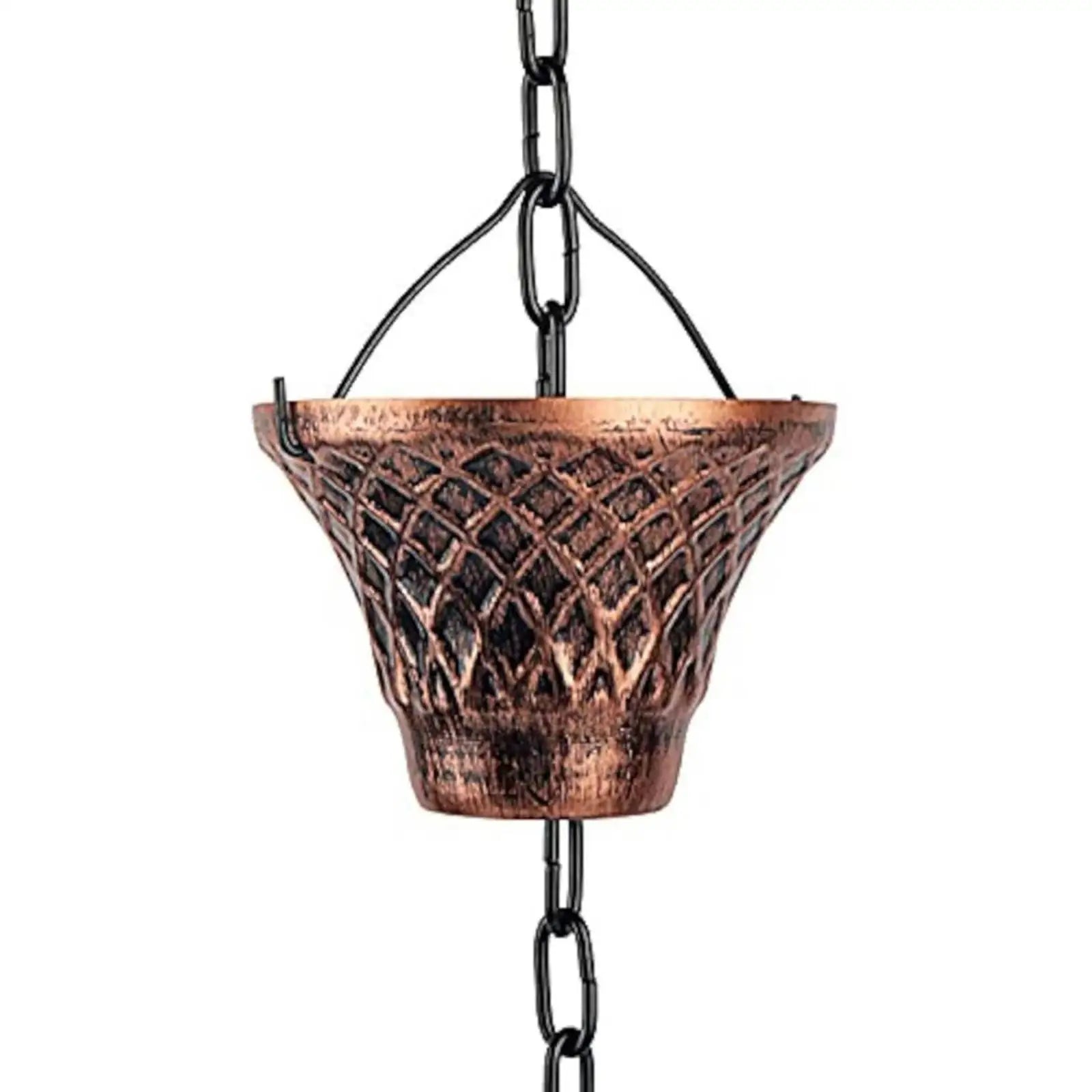 Homyl 280cm Decorative Rain Chain for Gutters – Bell Metal Design Decorative Rain Chain Zpaxo