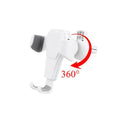 Universal Gravity Auto Mobile Phone Holder Car Air Vent Clip Mount Zpaxo 2-White