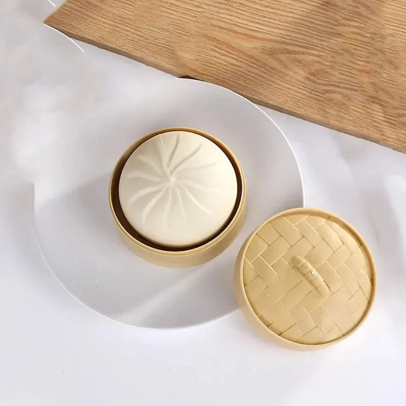 Creative Fake Buns Simulated Craft Bun Shape Ventilated Pressure