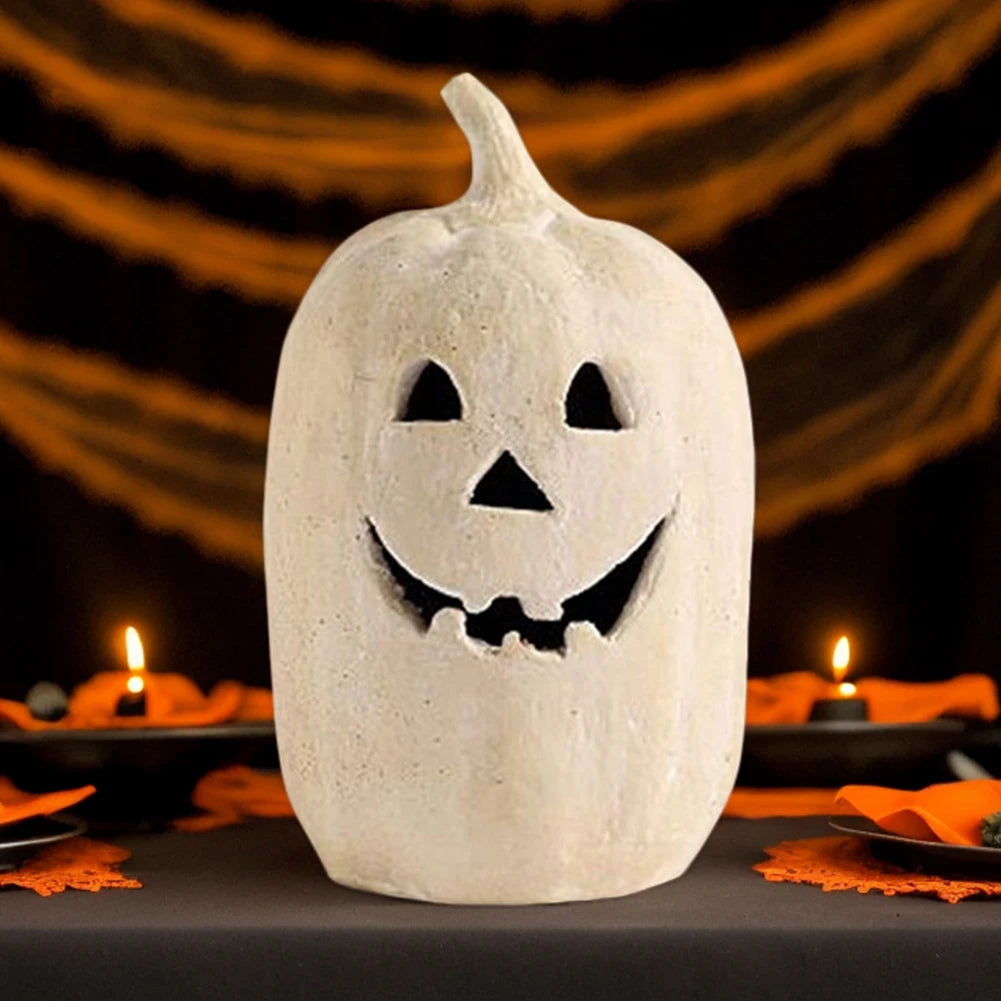 Light Up Halloween Decorations-resin Pumpkin Lantern Outdoor