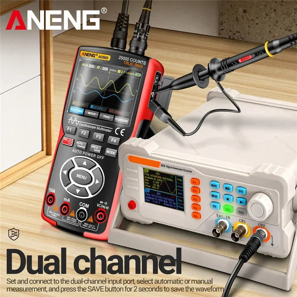 ANENG AOS03 280MS S 50MHz Analog Transistor Bandwidth Waveform Test