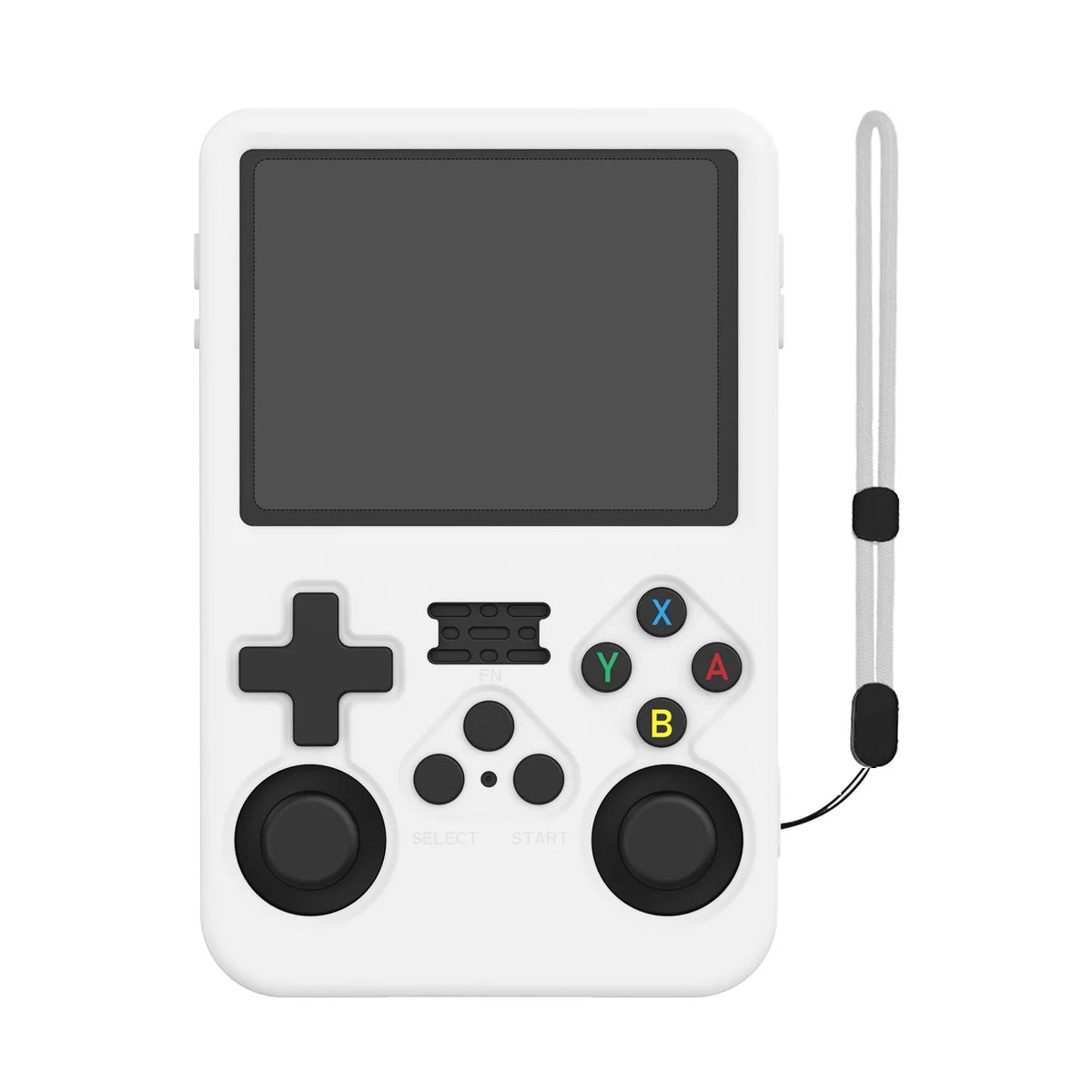 Protective case For R36S Silicone Case Soft 360° drop protection Case For R36s Handheld Game Console Accessories Zpaxo WHITE