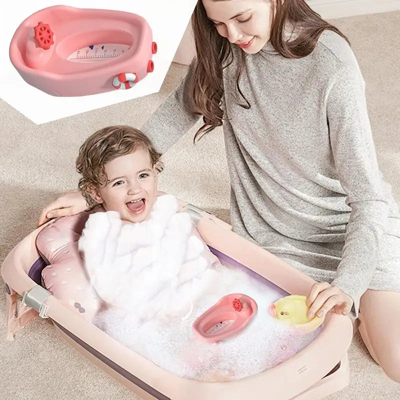 Baby Bath Temperature Toddler Bath Floating Temp Gauge Fast-Reading Waterproof Baby Bathtub Temperature Toy For Travel Nursery Zpaxo