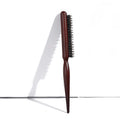 Natural Boar Bristle Hair Brush – Wood Handle Styling Comb