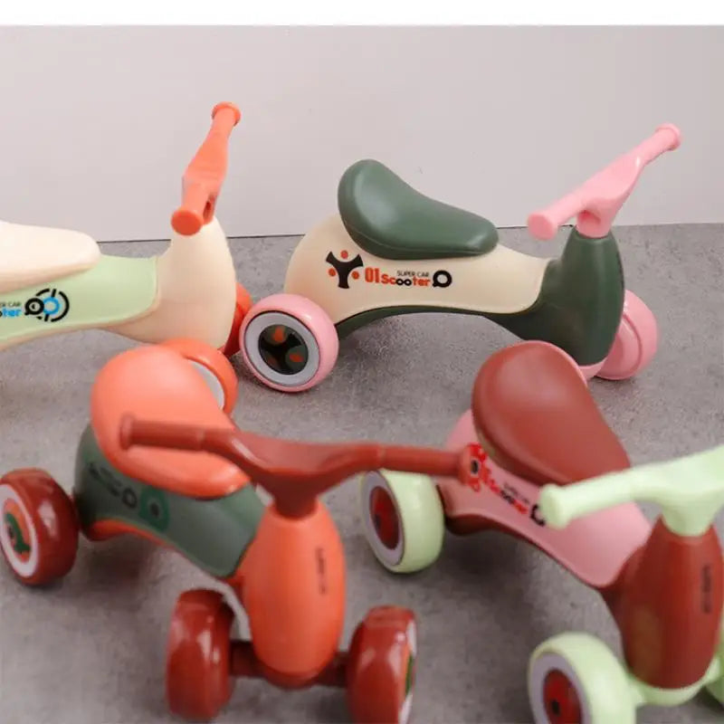 Mini Kids Four-wheeled Balance Car Baby Motion Scooter Ornament Zpaxo ONE SIZE